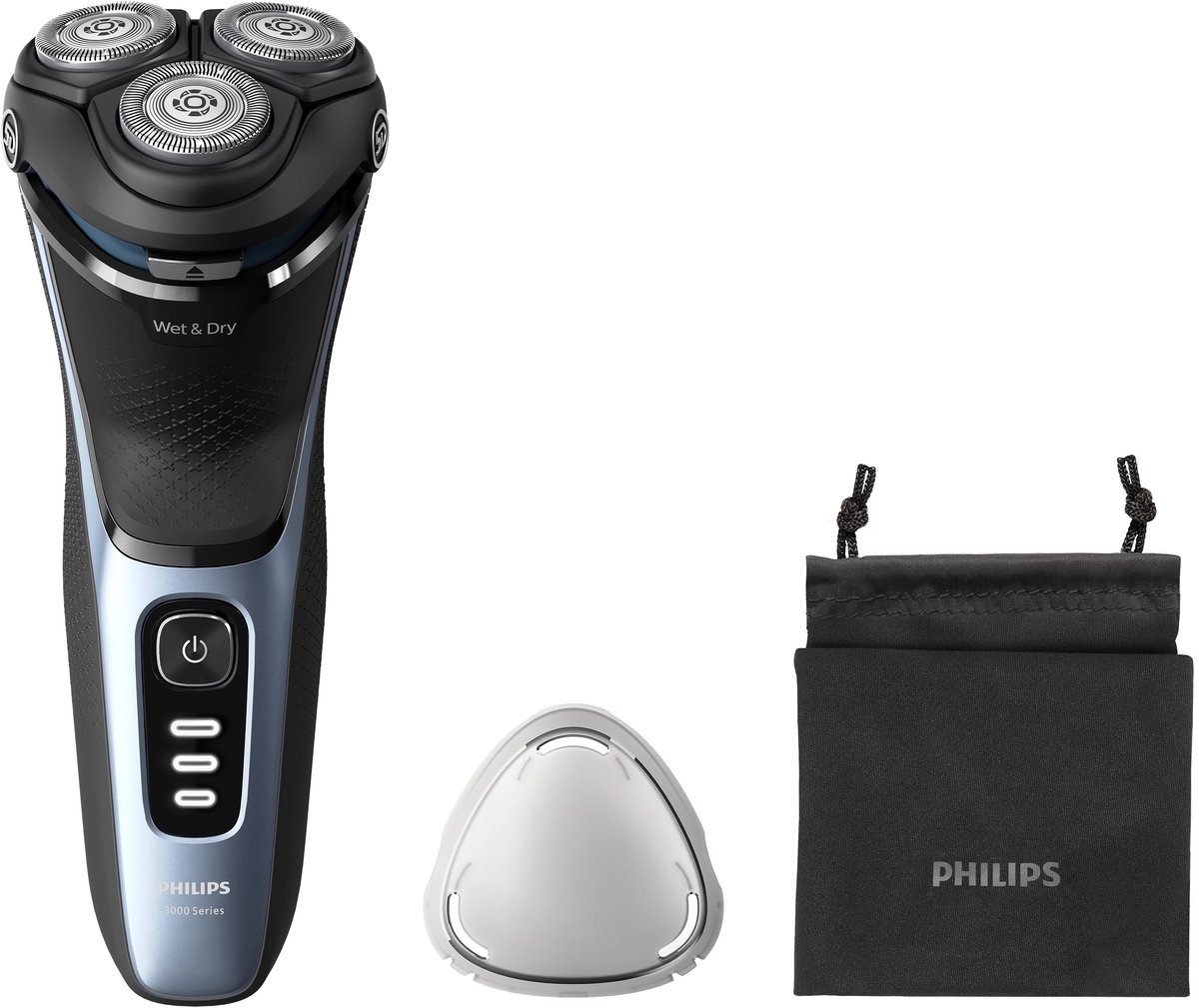 Philips Shaver 3000 Elektrisch Scheerapparaat Nat - Philips - €91,00