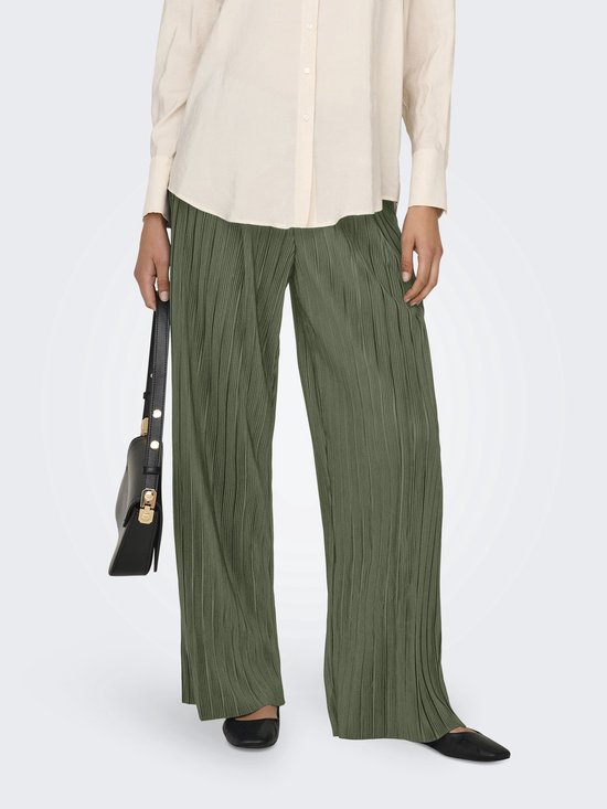 Pantalons femme ONLY ONLRAVENNA PLISSE PANT NOOS JRS - Taille M