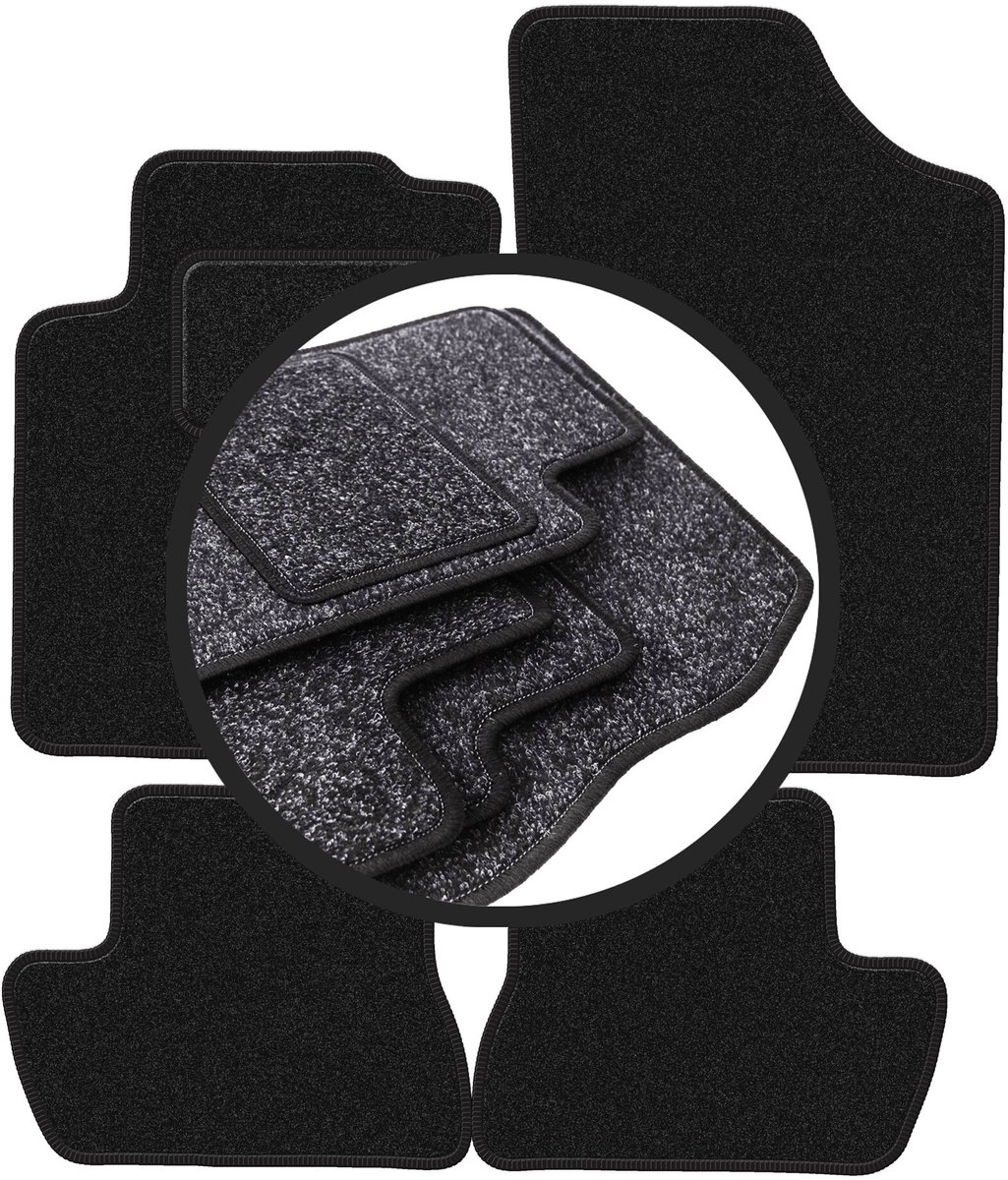 ANTHRA automatten voor: Citroen C2 hatchback (2003-2009)