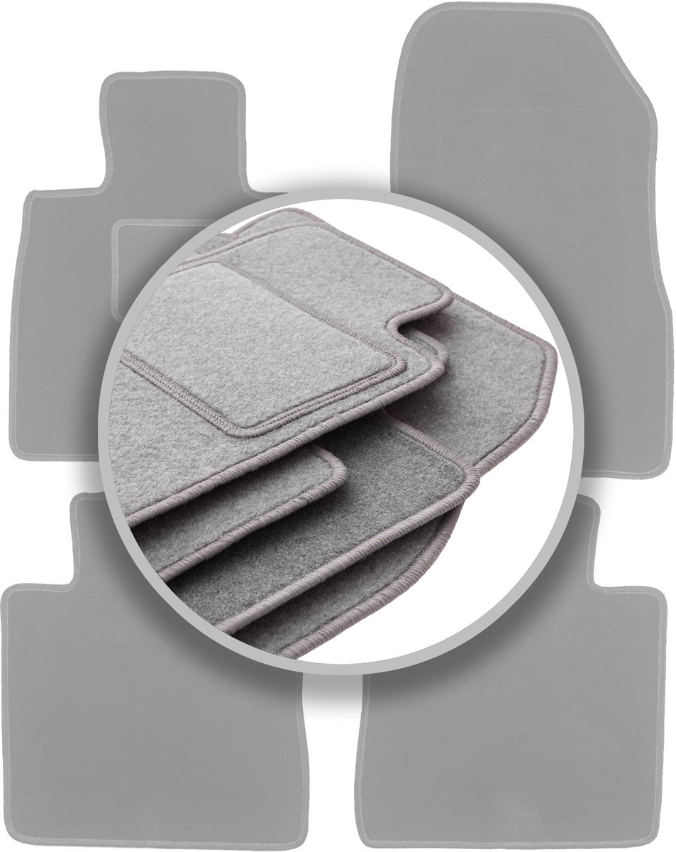 Automatten asgrijs voor: Nissan Note II hatchback (2012-)