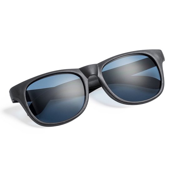 Set van 10x stuks voordelige zwarte verkleed zonnebrillen - Blues Brothers brillen van Feestoutlet — afbeelding 3