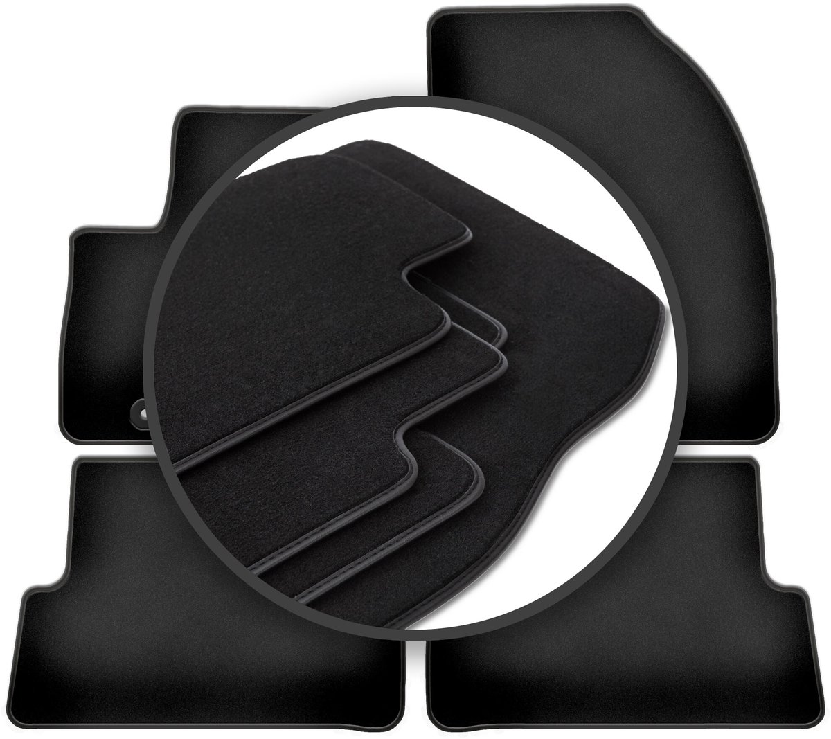 Premium automatten voor: Ford C-MAX MK2 minivan (2010-2012)