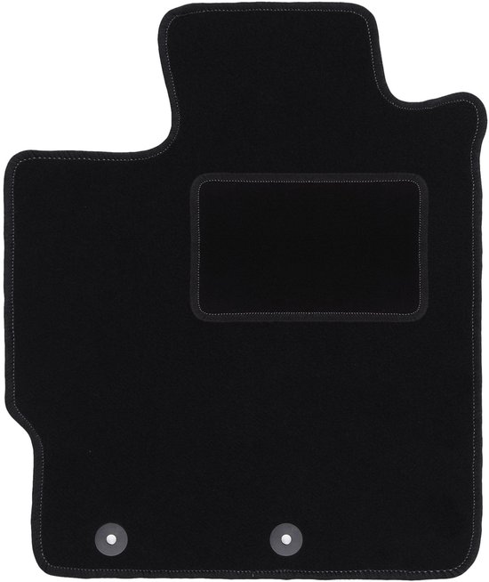 Bestuurdersmat zwart voor: Toyota Yaris III benzine (2011-2019)