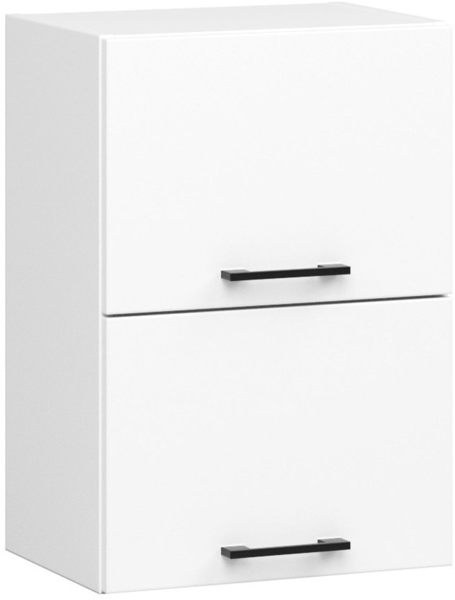 Akord Keukenkast modulaire OLIWIA W40 G2 H580 met 2 Deuren / Hangkast / Bovenkast / AKORD Furniture Factory / Wit / 40 x 58 x 30 cm