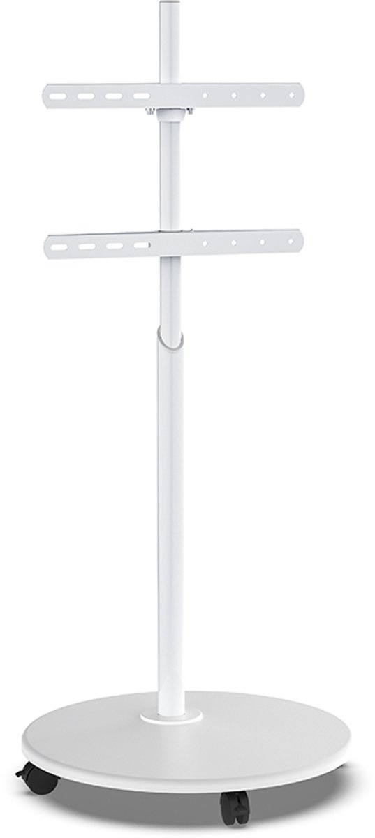 Arius TV Standaard - TV Statief - Ronde Voet - Wit
