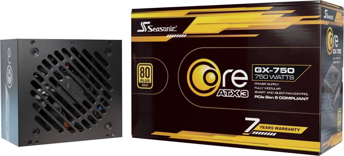 Voedingsbron SeaSonic CORE GX 850 850 W 80 Plus Gold