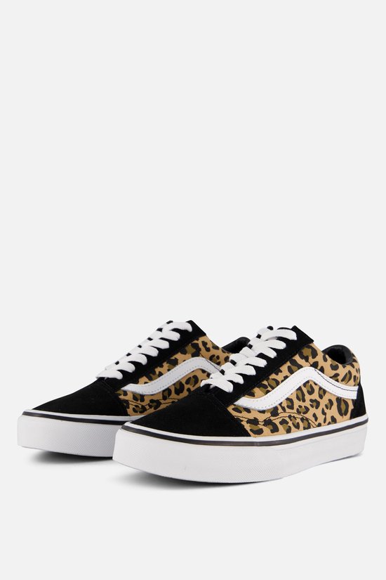 Vans Old Skool Animal Sneakers zwart Textiel - Dames - Maat 38 | bol