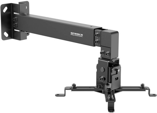TV-wandbeugel, stijf, 305 cm (120 inch) tot 100 kg, afstand tot de muur 2,8 cm