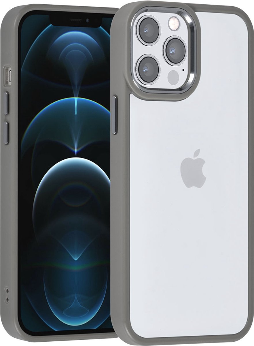 UNIQ Accessory iPhone 12 Pro Max Backcover hoesje - Grijs