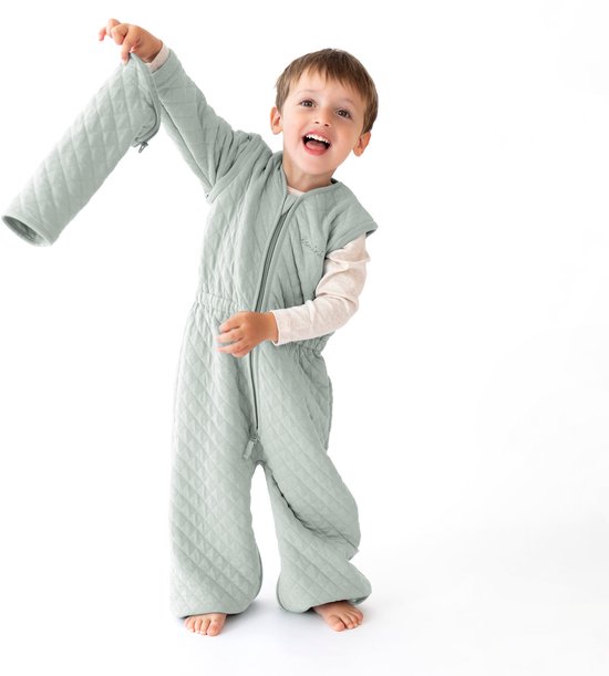 BEMINI Babyslaapzak - MAGIC BAG 12-24m - TOG 1.5 - Pady quilted jersey - Lunar van Bemini — afbeelding 5