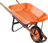 Bol.com Pugsdrly Solo kruiwagen enkel wiel tuin kipper 330lb Patio Utility Cart aanbieding