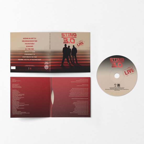 Sting 3.0 - Nieuw CD album met pop, jazz, world music en rock | bol