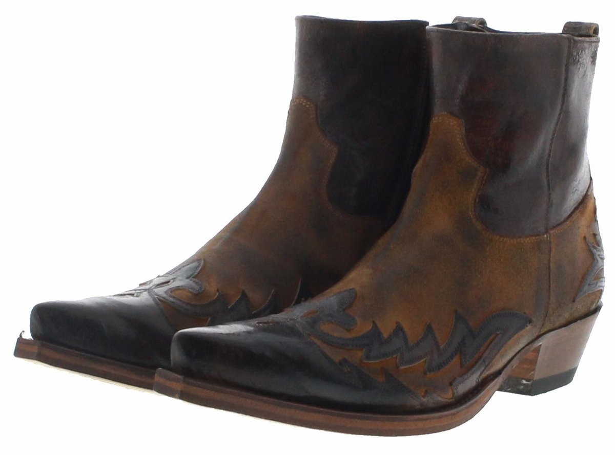 Sendra CUERVO MICK 16698 western enkellaars bruin - 46 EU