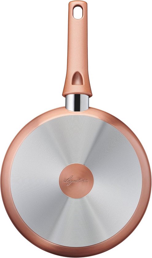 Lagostina Ressource pannenset, antiaanbaklaag, 3 pannen van 20, 24 en 28 cm met keramische coating, anti-aanbakpannen, compatibel met gas en inductie, thermosignaaltechnologie en vetvrij koken Lagostina Ressource pannenset, antiaanbaklaag, 3 pannen van 20, 24 en 28 cm met keramische coating, anti-aanbakpannen, compatibel met gas en inductie, thermosignaaltechnologie en vetvrij koken