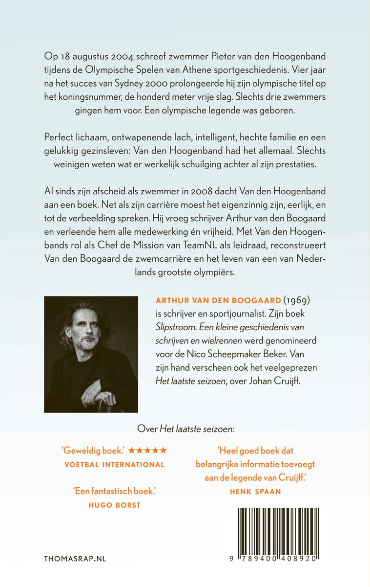 Watergevoel - back cover