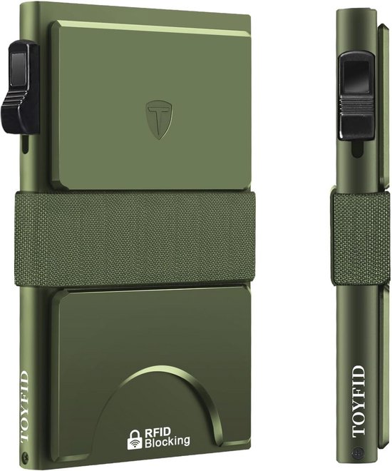 ROSSM Slanke minimalistische portefeuille met RFID-blokkering en... ROSSM Slanke RFID-blokkerende minimalistische portemonnee voor... Afbeeldingen ROSSM Slanke minimalistische portefeuille met RFID blokkering en... ROSSM Slanke minimalistische portef