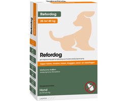 Tick Off Refordog Spot-on 400 mg 25 kg tot 40 kg 3 stuks