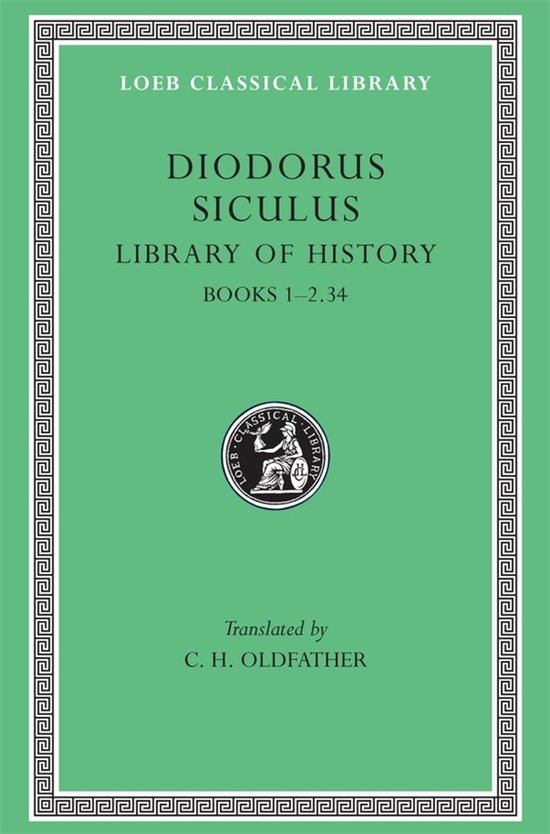 Library of History - Books I-II, L279 V 1 (Trans. Oldfather) ... - cover