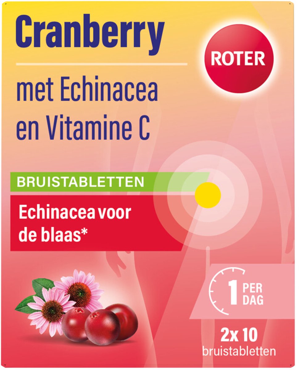 Roter - Cranberry Bruis - 8 x 20 bruistabletten - Voordeelverpakking
