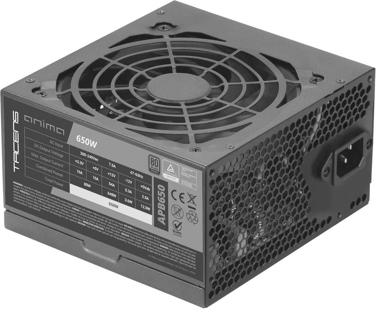650W ATX Voeding - 80Plus Bronze Certificaat, Ultra-stil en Efficiënt