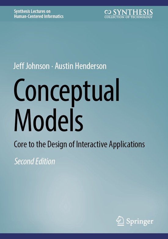 Synthesis Lectures on Human-Centered Informatics- Conceptual ... - cover