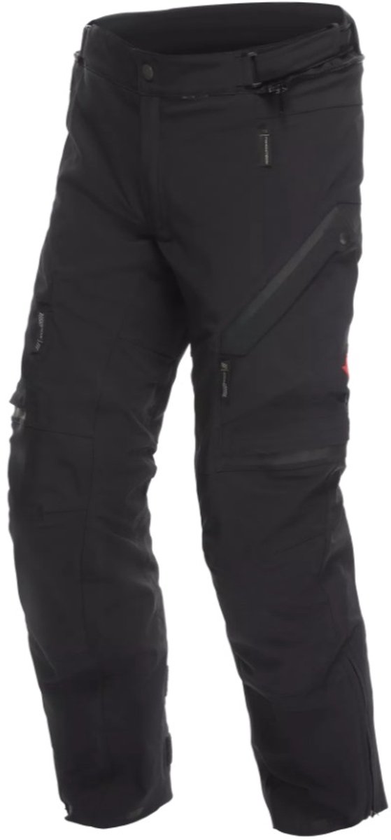 Dainese Mangen Absøluteshell™ Pro Waterdichte Zwart Zwart Textiele Motorbroek - Broek