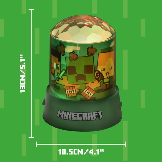 Minecraft Projectorlamp van Paladone van Merkloos — afbeelding 3