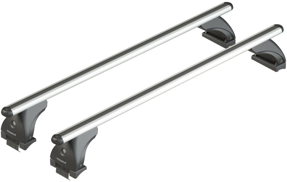 Lampa dakdragers |Nordrive Aluminium complete set geschikt voor: - Peugeot 1007 - 2005 - 2010