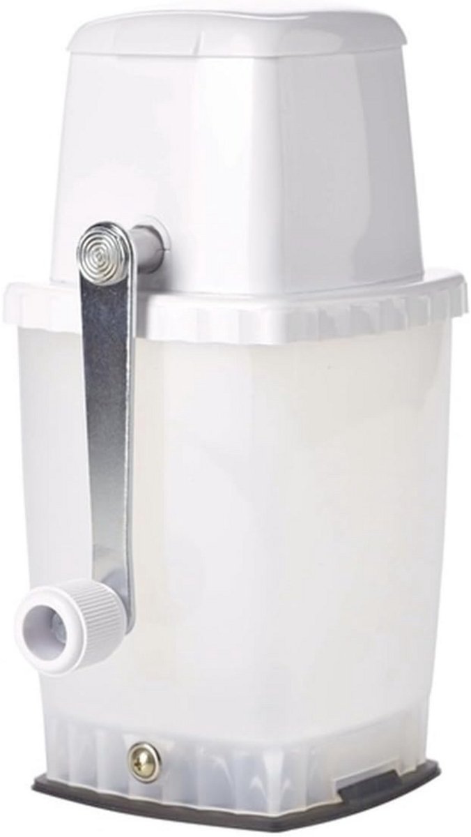 Zylo® Ijscrusher - Ice Crusher - Ijscrushers - Wit - 19cm x 12cm x 27cm