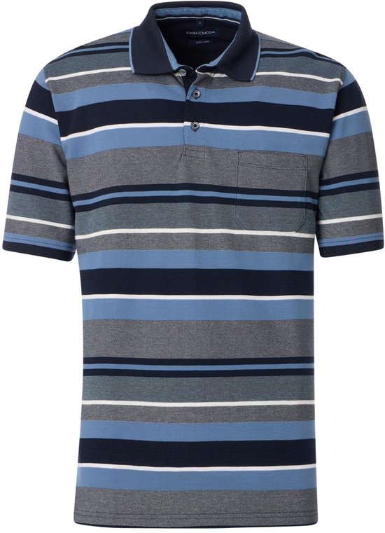 Casa Moda polo à manches courtes bleu