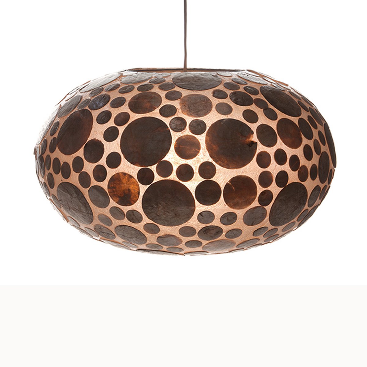 Hanglamp Coin Gold Ø 40cm UFO E27 Fitting