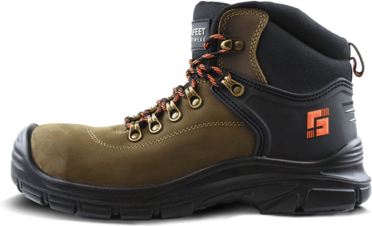 SafeFeet Builder 307 werkschoen - S3 - bruin 36