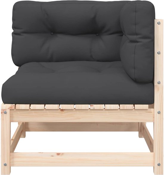 vidaXL-Tuinbank-2-zits-met-kussens-massief-grenenhout