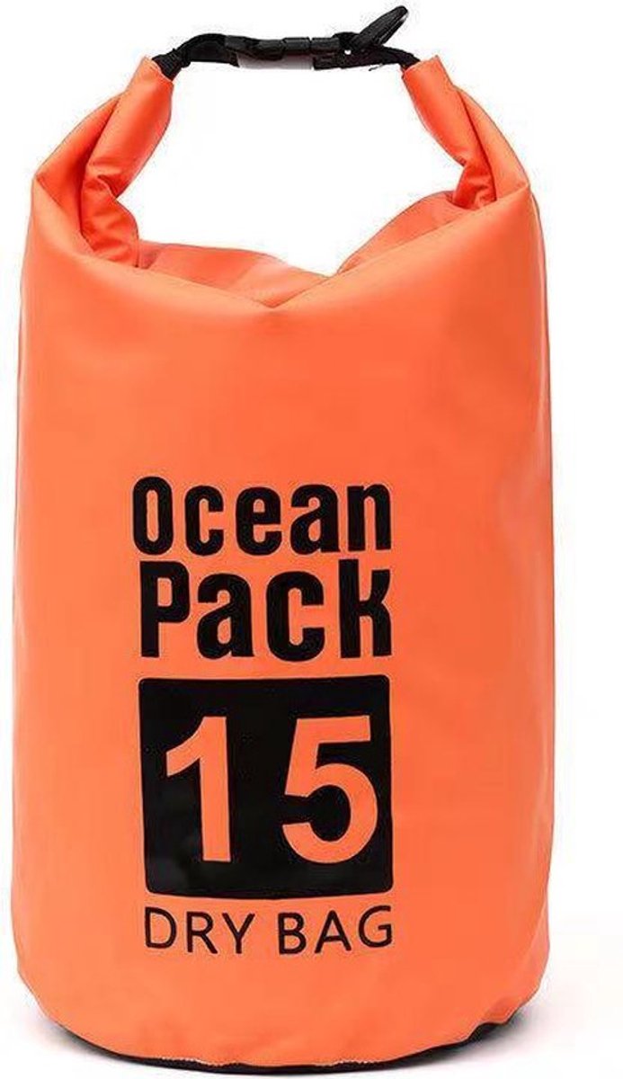 Nixnix® - Waterdichte Tas - Dry bag - 15L - Oranje - Ocean Pack
