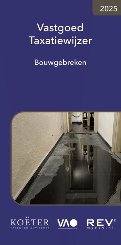 Vastgoed taxatiewijzer bouwgebreken 2025 - cover