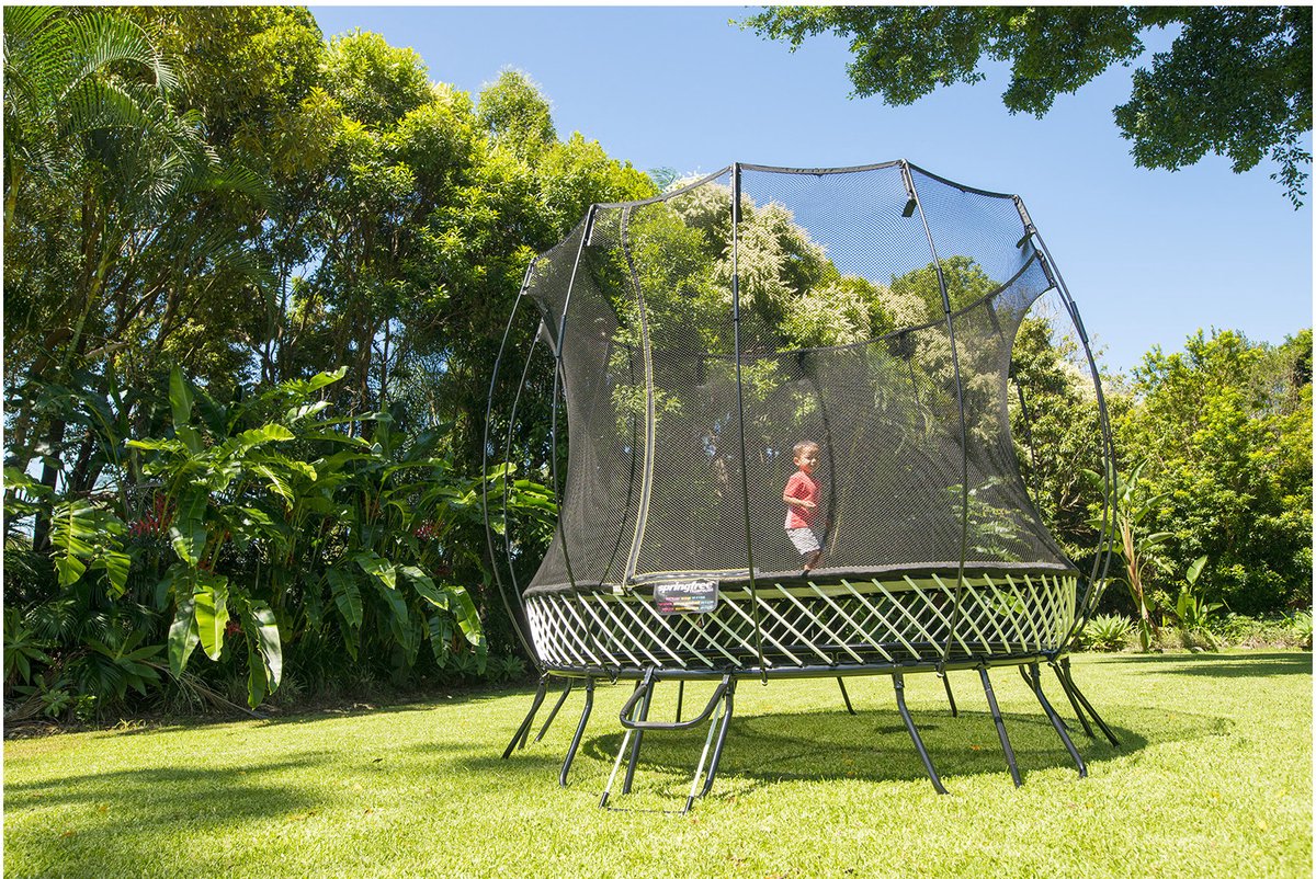 Springfree Trampoline R79 | Ronde outdoor trampoline incl. Veiligheidsnet – foto 5
