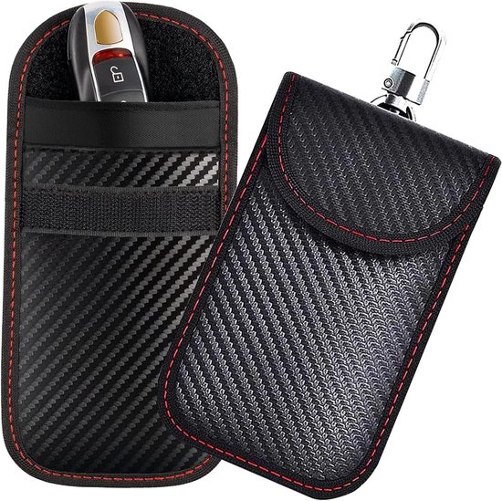 5-delige Faraday-tassen, Grote Faraday-kooi met Handvat, Vuurvaste en Waterdichte RFID-signaalblokkering Faraday-etui, Anti-tracking Faraday-tas voor Laptops, Tablets, Telefoons