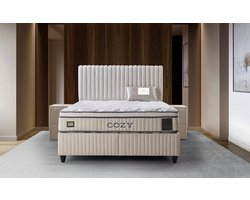 2 Persoons Opberg Boxspring Cozy 180x200