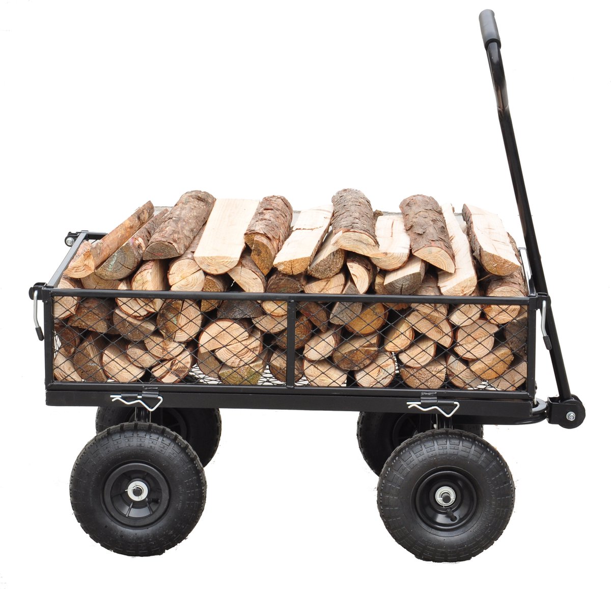 Tuinkar - Tuintrolley - Transportkar - Inklapbare Derkar Voor De Tuin Opvouwbaar Met Afdekking Voor Buiten Grijs Tuinkar - Tuintrolley - Transportkar - Inklapbare Derkar Voor De Tuin Opvouwbaar Met Afdekking Voor Buiten Grijs