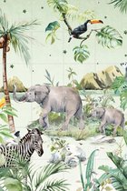 IXXI Tropical Circus - Wanddecoratie - Abstract - 80 x 120 cm