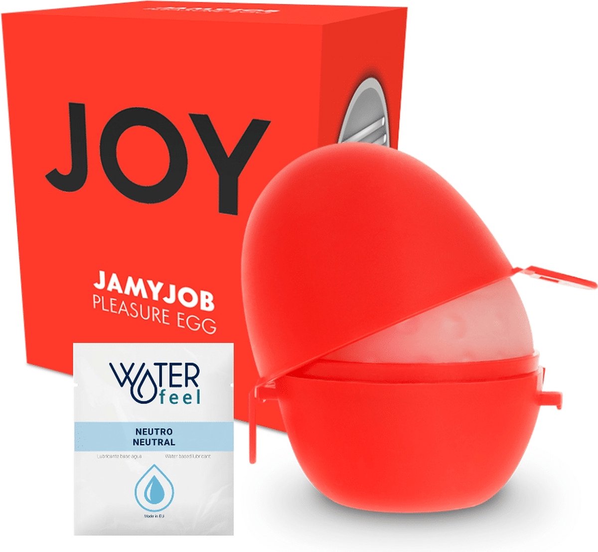 JAMYJOB | Jamyjob Egg Masturbator Red Version Discrett