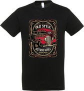 T-Shirt Zwart 1-109 HotRod Rebel - L