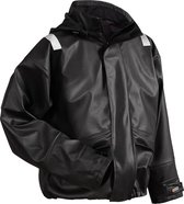 Blåkläder 4302-2003 Regenjas High vis zware kwaliteit Zwart maat XL