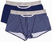 HOM H01 Boxerlines MultipleColors Pop Blue 2Pack Boxershorts