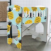 Babywieg van Honingraat Karton - Papercrib Ananas - Duurzaam karton - CE gekeurd - Tot 70kg dragen - KarTent