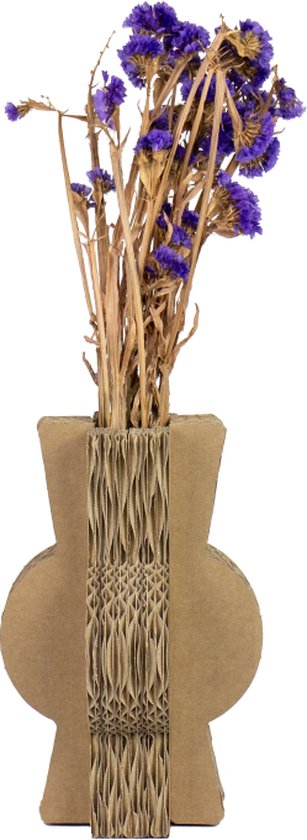 Vase fleurs séchées en carton Loïs - Carton durable - KarTent