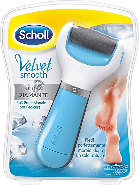 Scholl Velvet Smooth  pedi Diamond Voetvijl – Huidverzorging - Eelt verwijderaar – Scholl - Voetvijl – Eltverzorging - Scholl Velvet Smooth. - Scholl