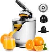 Safecourt Kitchen Elektrische Citruspers - Efficiënte Sinaasappelpers - Krachtig en snel - Wit