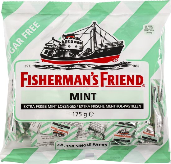 thumbnail: Fisherman's Friend Cherry Onbekend | Doos Met 24 Zakken | Kers En Menthol Smaak | Suikervrij Voor Verse Adem