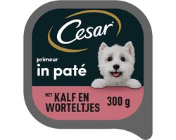 Cesar Hondenvoer Nat Primeur Kalf & Worteltjes 300 gr